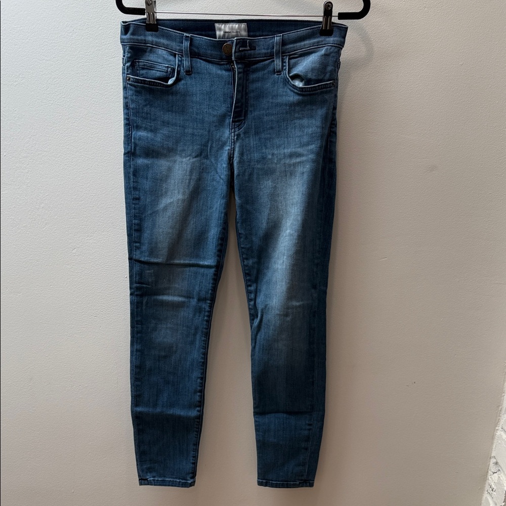 Current/Elliott Dark Blue Skinny Jeans